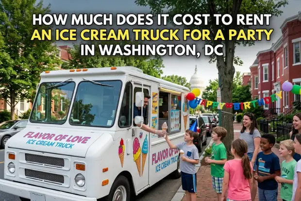 ice cream truck rental cost in washington DC
